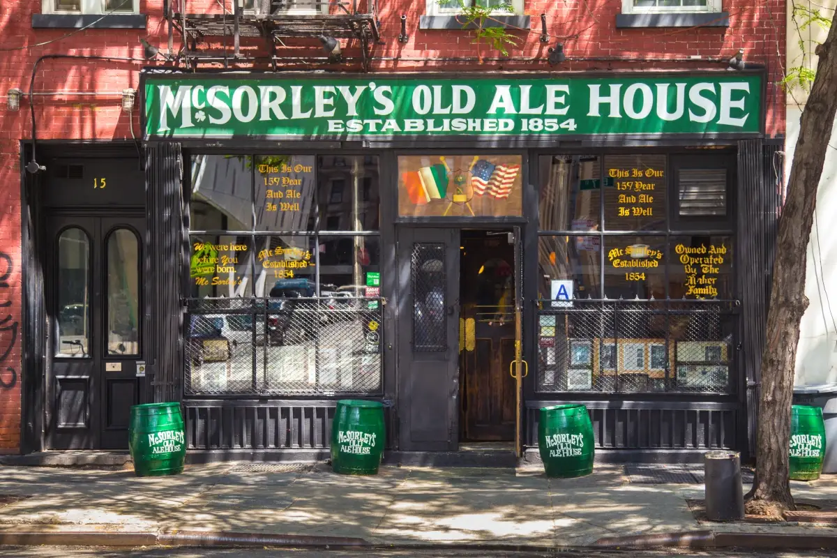 McSorley's Old Ale House, New York Alla scoperta dei birrifici pi&ugrave; famosi del mondo
